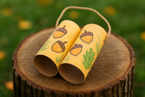 Toilet Paper Roll Forest Binoculars