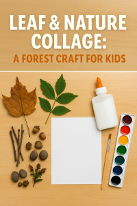 Leaf & Nature Collage: A Creative Forest Craft for Kids