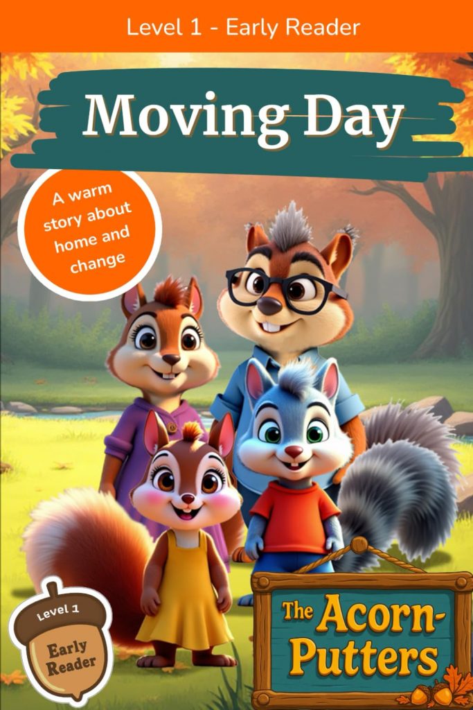 Moving Day Book Cover Level 1