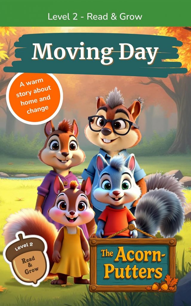 Moving Day Level 2 Early Reader Book Image